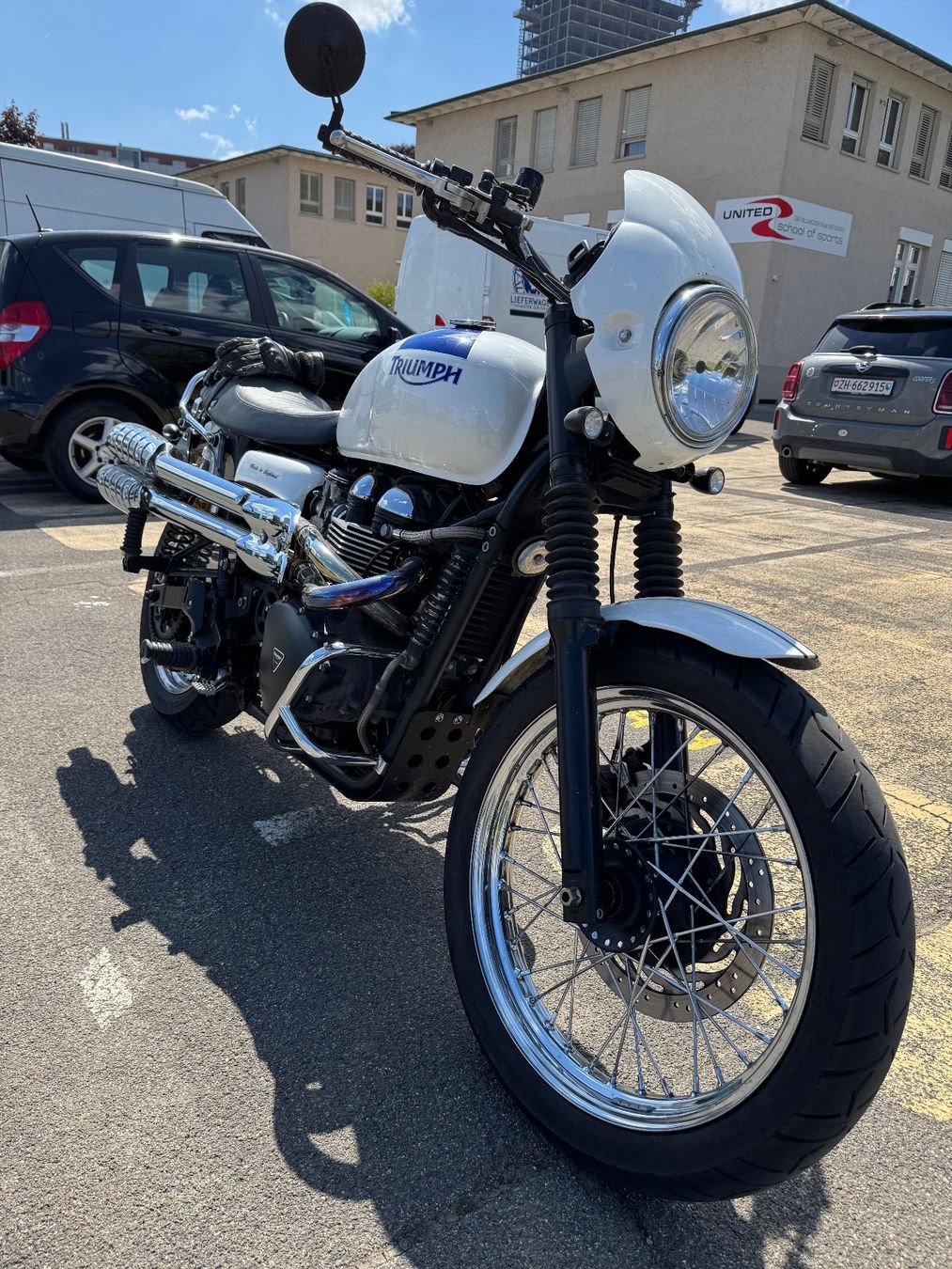 Triumph Strasse: Triumph Scrambler 900 – Gebraucht aus Zürich von libing