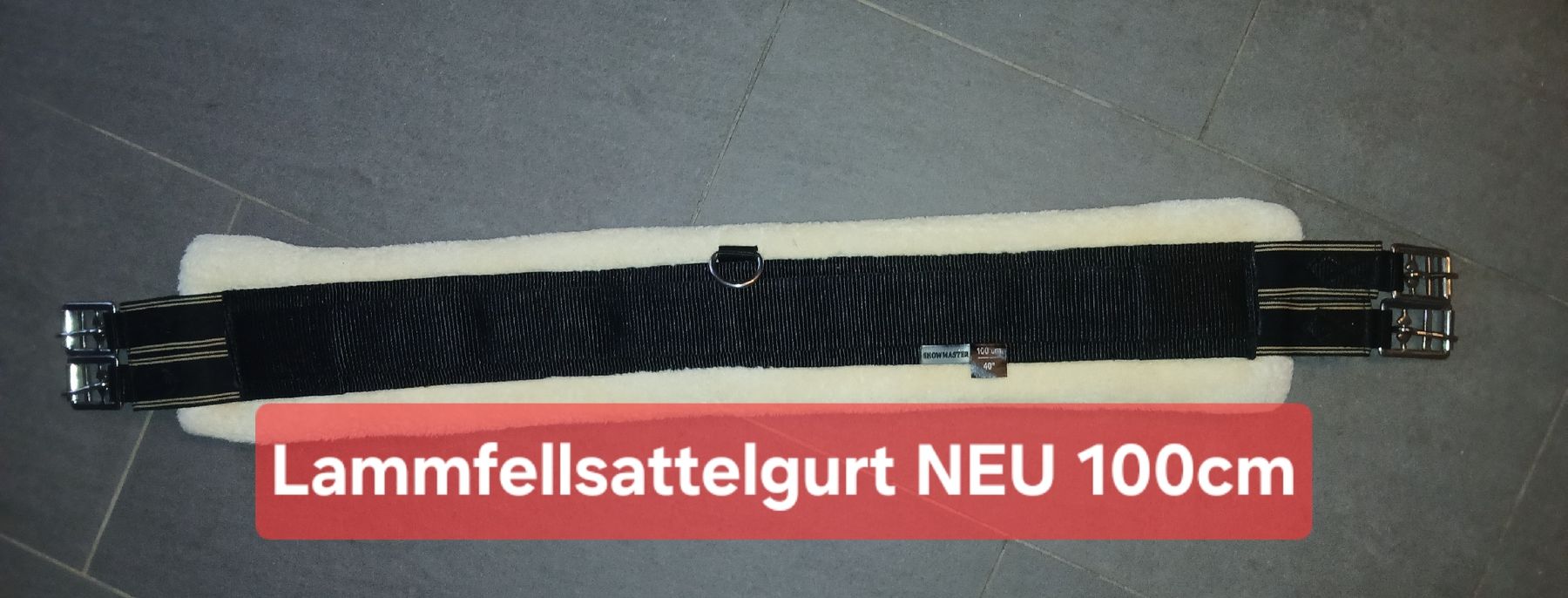 Selle & Accessori: Lammfellsattelgurt Neu – Nuovo e nell'imballaggio originale da Kerzers venduto da Lacky88