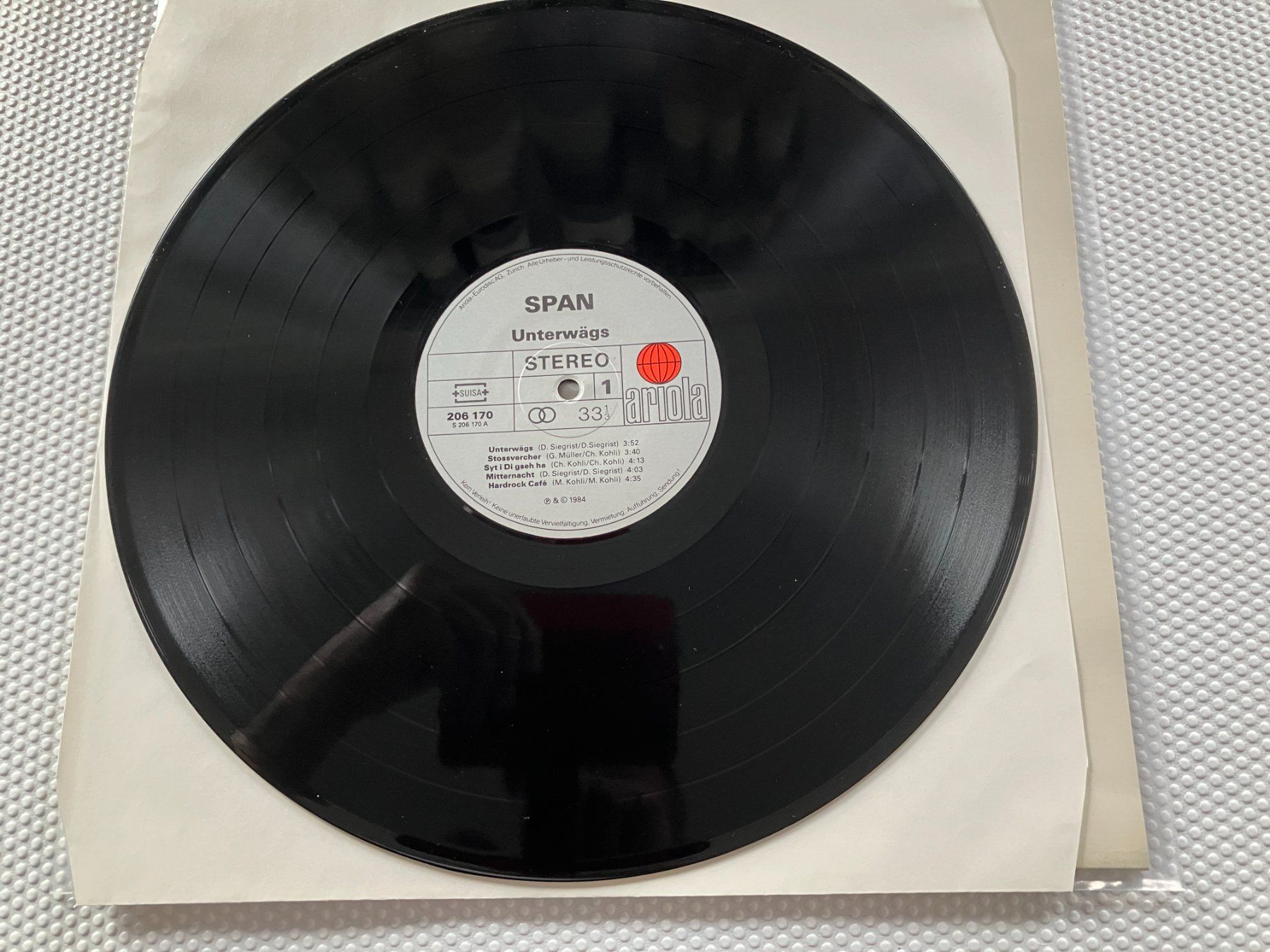 Dischi in vinile: Span – Usato da Aarwangen venduto da Jukebox3 4