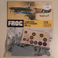1256 ... Curtiss P-40 E Kittyhawk Mk I a ... Frog F 218 F