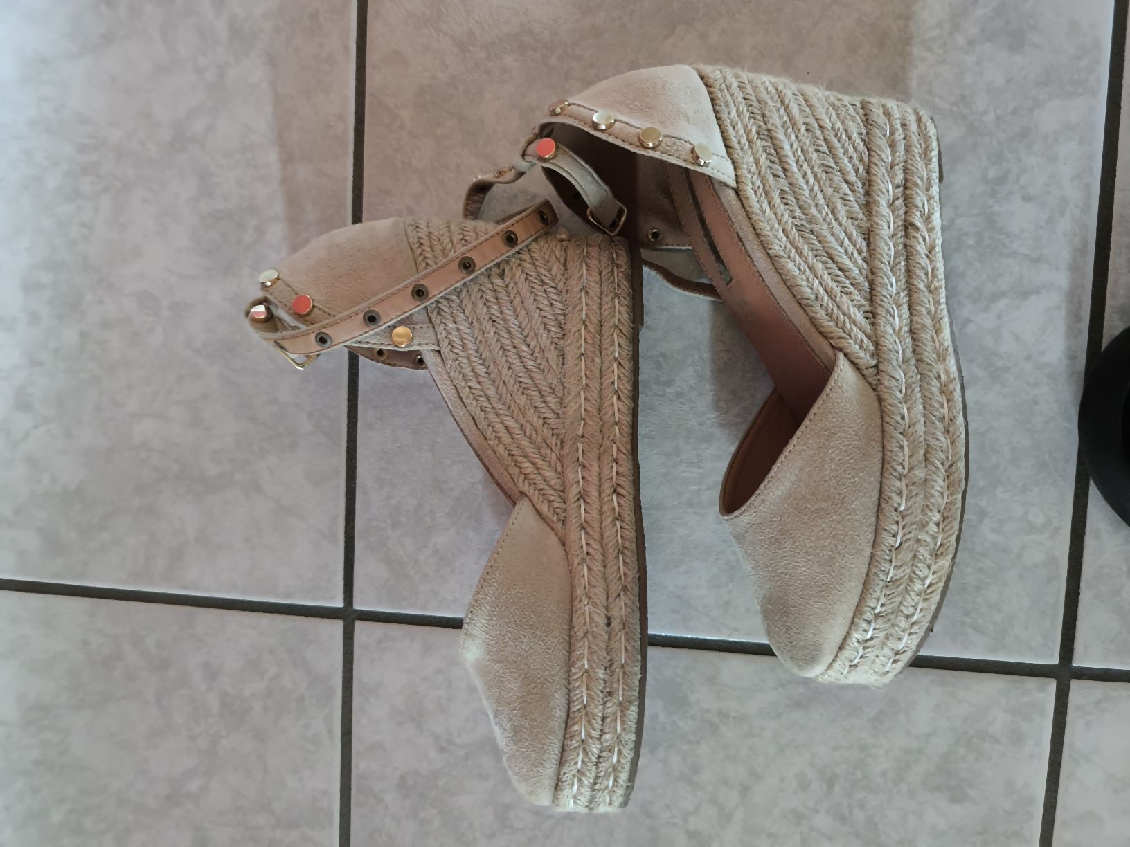 Damenschuhe: Zeppe espadrillas CaféNoir  – Gebraucht aus Cama von anto_a 1