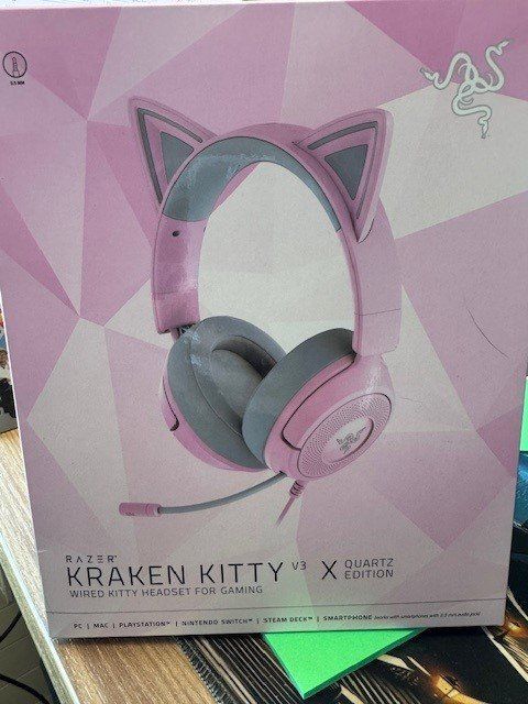 Razer Cuffie: Razer Kraken Kitty V3 X - quartz – Usato da Gossau ZH venduto da OrderflowAG