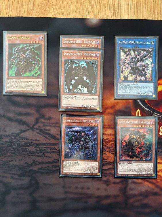Konami Yu-Gi-Oh! Kit Exodia Ultra Rare Allemand 2e Édition - Carte Monstre Légendaire Avec Protection