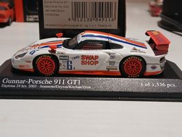 Minichamps 1:43 Gunnar Porsche 911 GT1 Daytona 2003