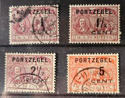 NEDERLAND Portomarken 1907