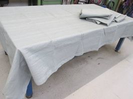 Vorhänge/Abdeckungen synth. Material mit Oesen (2040-TMH)