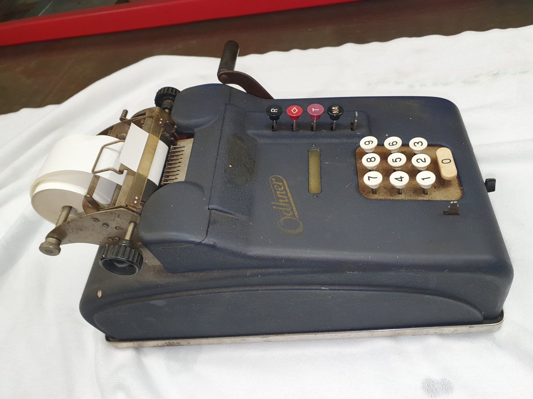 Registratore di cassa: mechanische Rechenmaschine,  antik – Usato da Häutligen venduto da Rubin9368 2