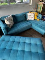 Ecksofa Laona - mit Hocker