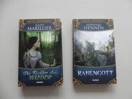 2 Fantasy Bücher B. Hennen J.  Marillier
