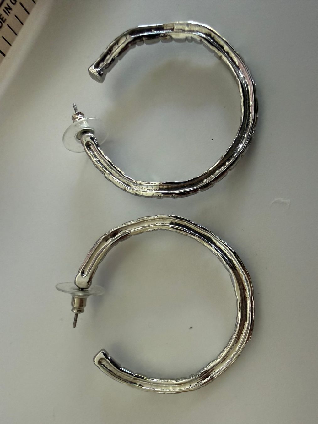 Orecchini pendenti & Orecchini a lobo: Ohrringe Modeschmuck Stecker 4.5 cm – Nuovo (secondo la descrizione) da Kirchdorf AG venduto da coco123 2
