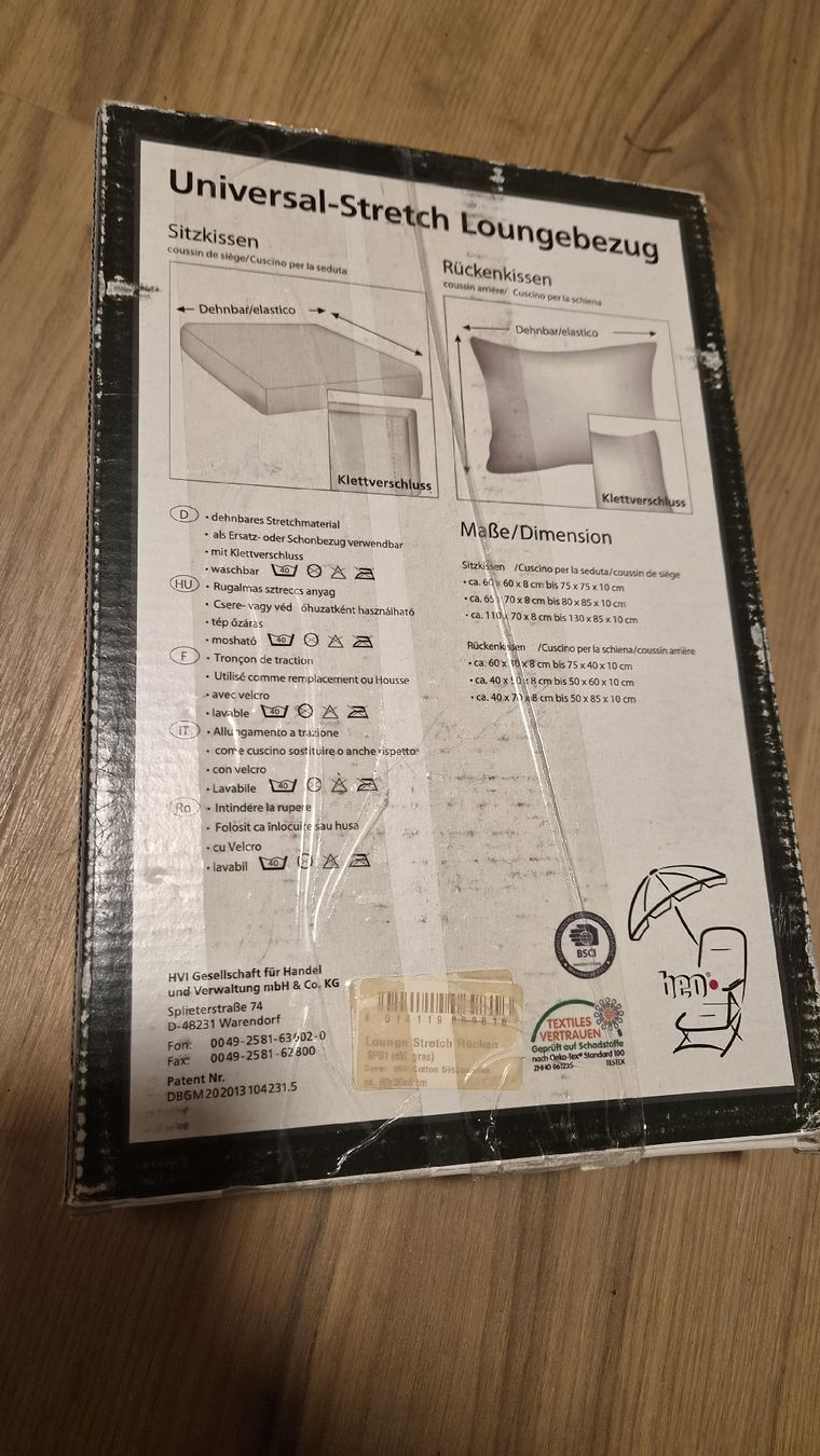 Sedie a sdraio: Universal Lounge Sretch Bezug – Nuovo e nell'imballaggio originale da Beckenried venduto da luca1231 1