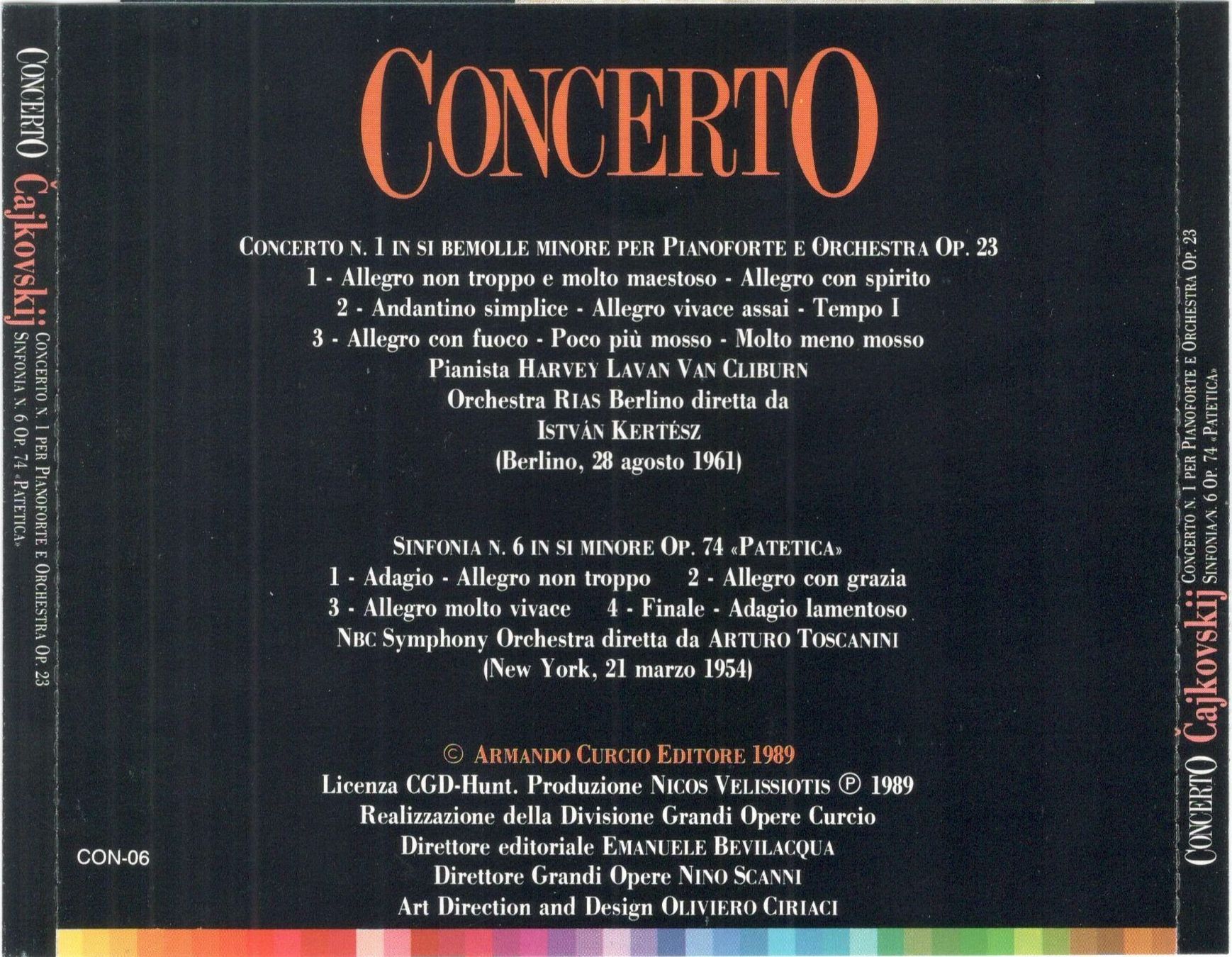 CD: Tschaikowsky Concerto CD No. 1 – Usato da St. Margarethen TG venduto da ursk10 1
