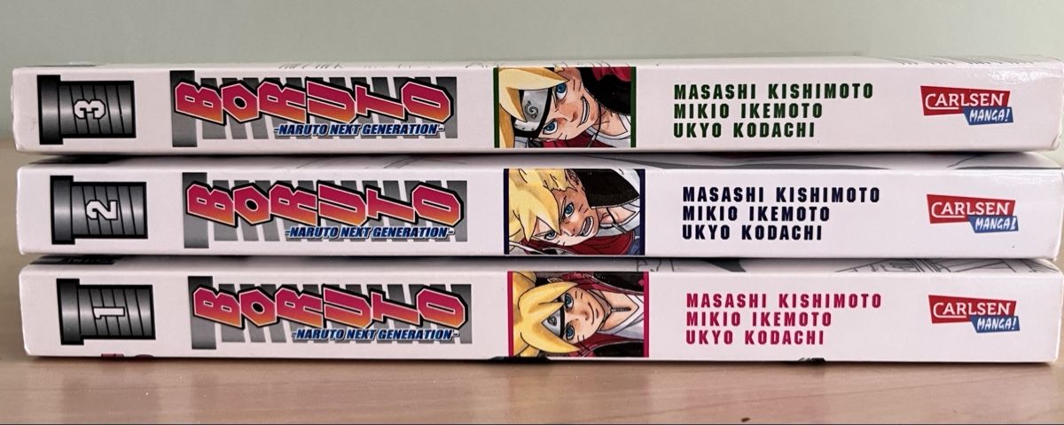 Fumetti: Boruto Manga Serie 1-3 - Naruto Next Generation Comics – Usato da Aarau venduto da PPhof96