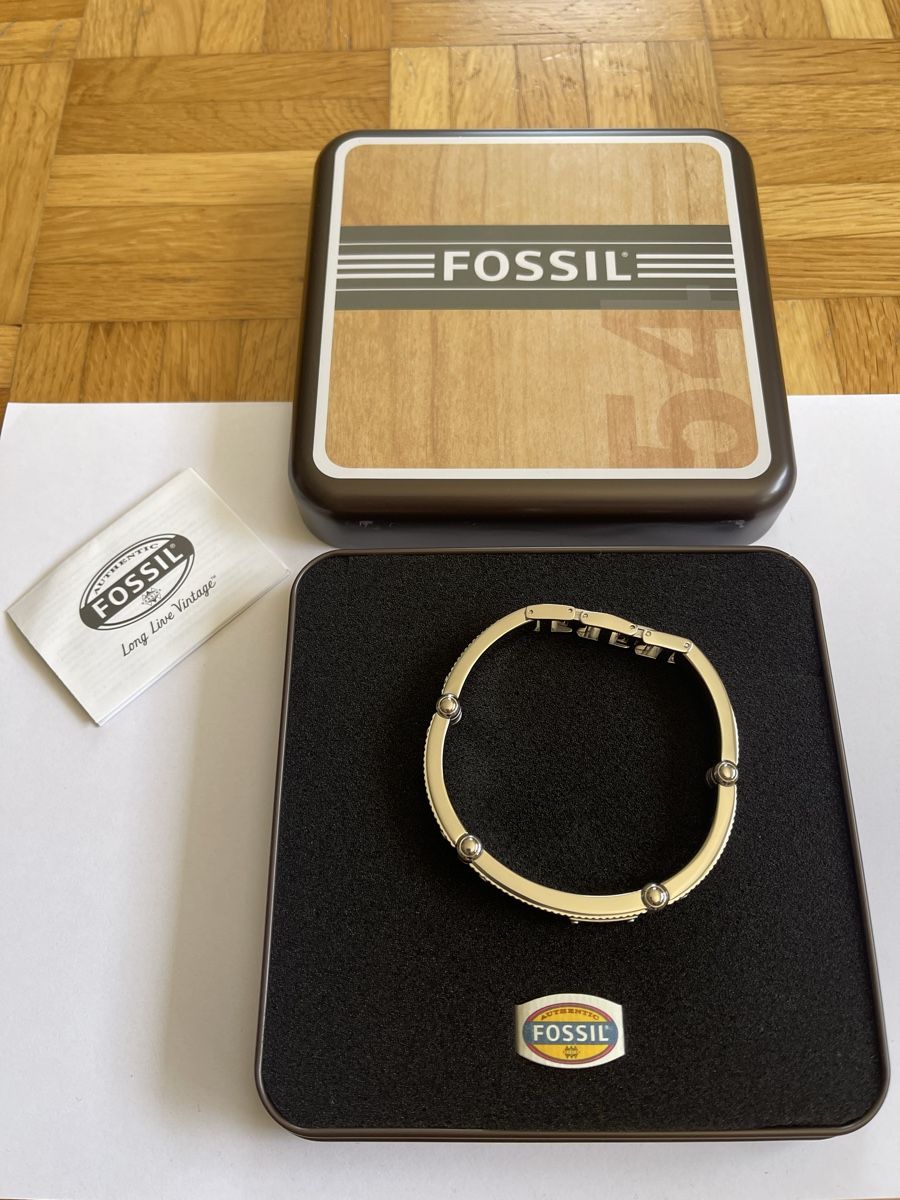 Bracciali & Braccialetti: Fossil Armband Silberfarben – Usato da Goldach venduto da Pero911