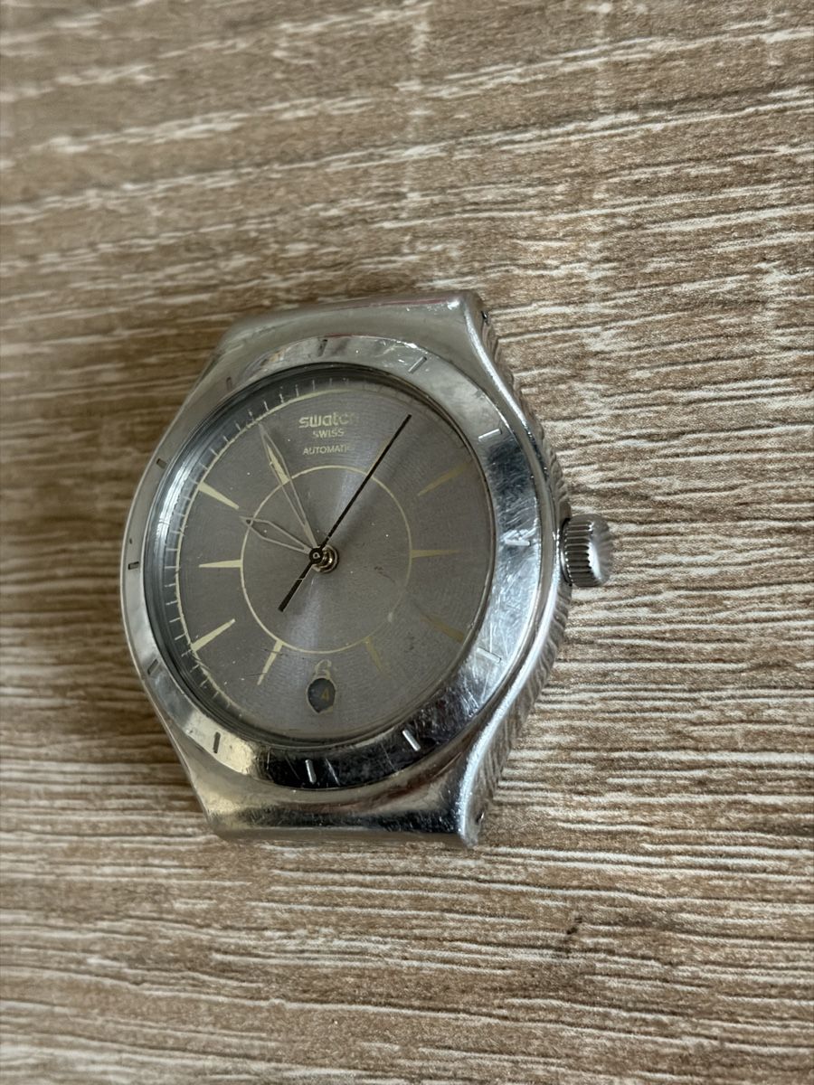 Swatch Orologi: Swatch irony automatic Grey Sky (YAS406) – Usato da Vevey venduto da Eiden77