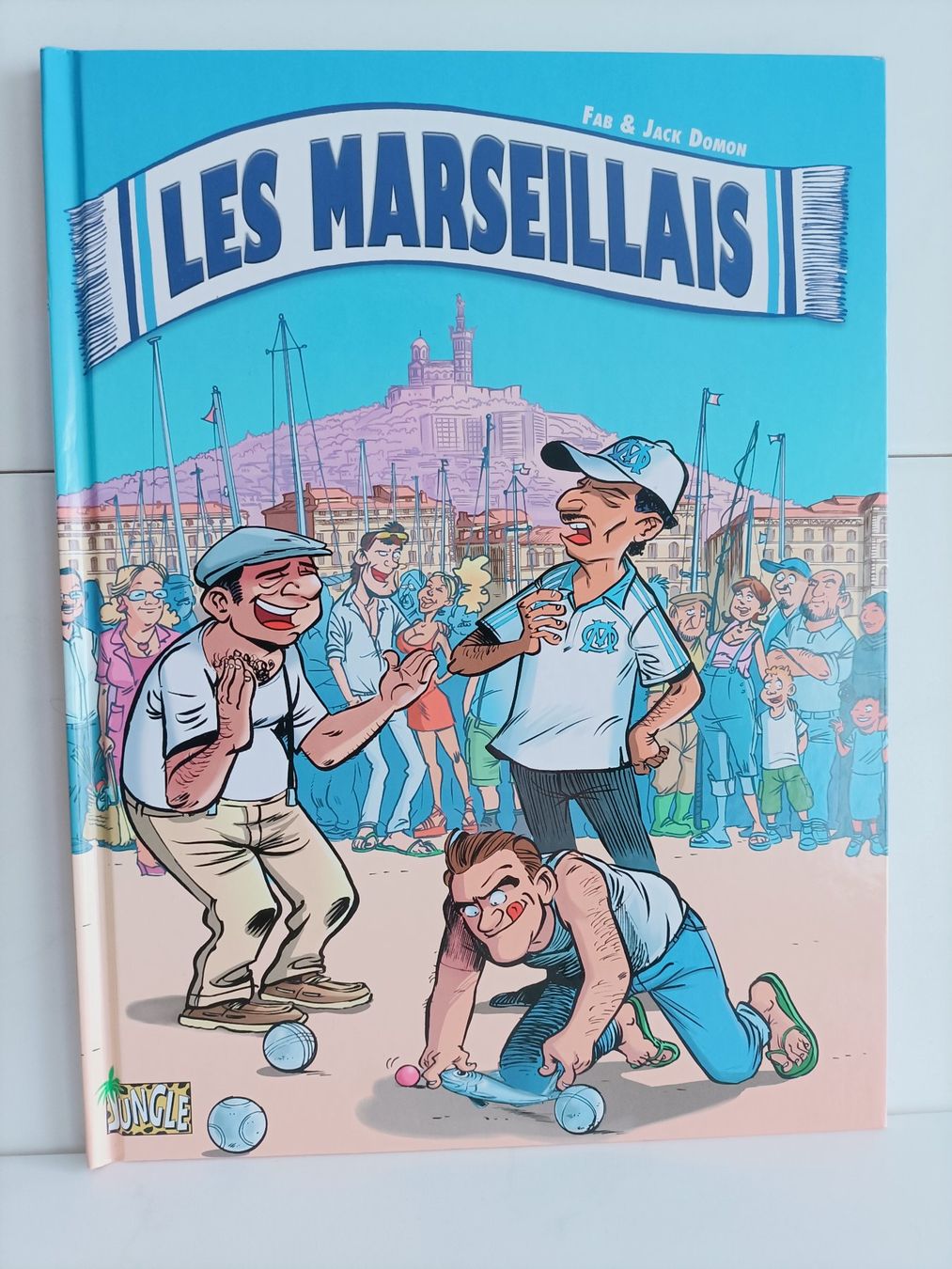 Fumetti: BD Les marseillais / Fab & Jack Domon / Jungle 2009 – Usato da crans montana venduto da AB3963
