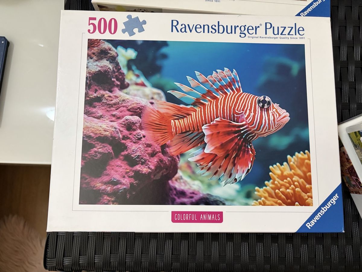 Ravensburger Puzzle: Puzzle Rotfeuerfisch 500 Teile – Usato da Laupersdorf venduto da eliza23