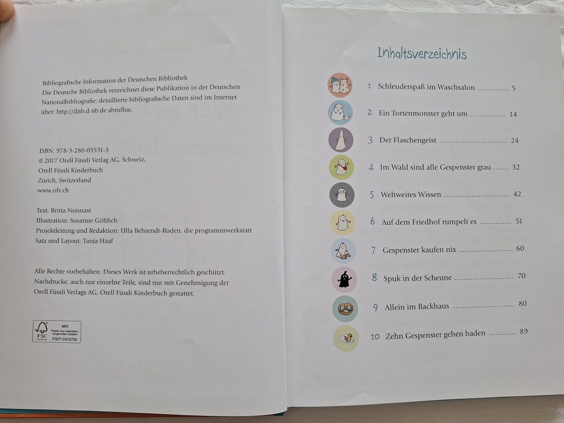 Bücher: Kinderbuch: Wer hat Angst vorm schwarzen Gespenst? – Gebraucht aus Spreitenbach von misi.m 1