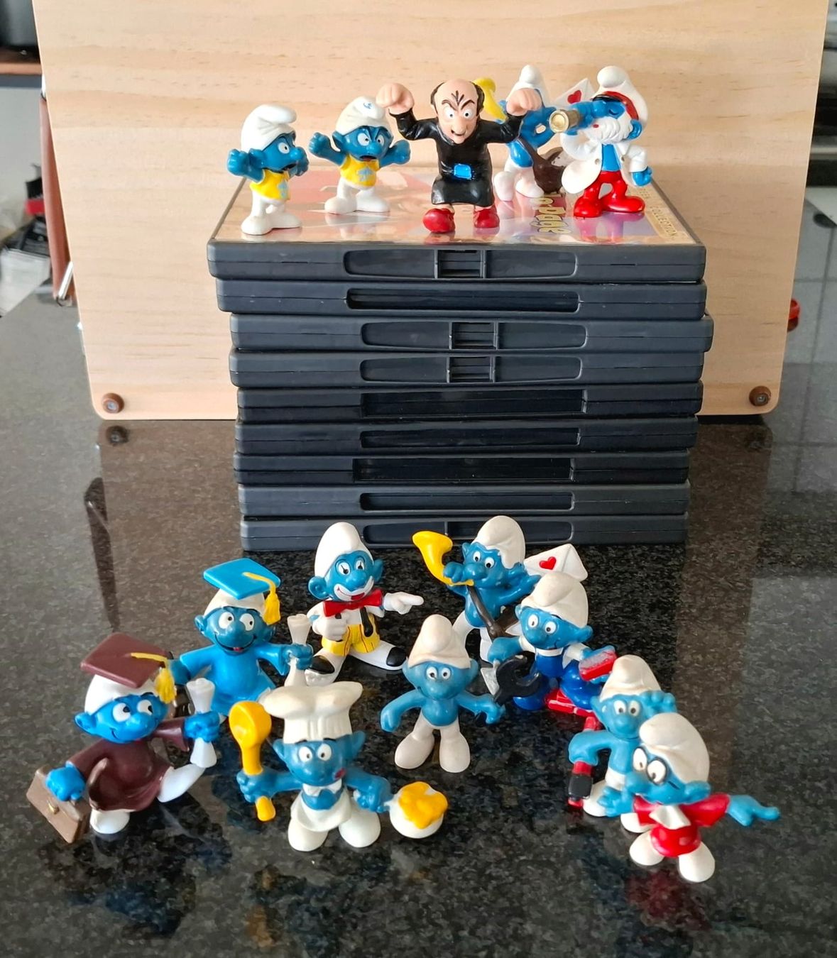 Schleich Statuette: 57 Vintage Schlümpfe – Usato da Basel venduto da mgn_ft72 3