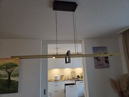 Lampe Dimmbar in 3 Stufen,gold/schwarz 