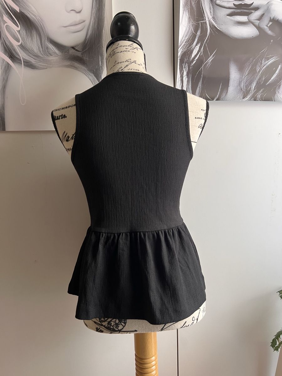 Anna Field Top: Anna Field Elegantes Wickel Top mit Peplum, Gr.S – Usato da Hünenberg See venduto da mississauga 3