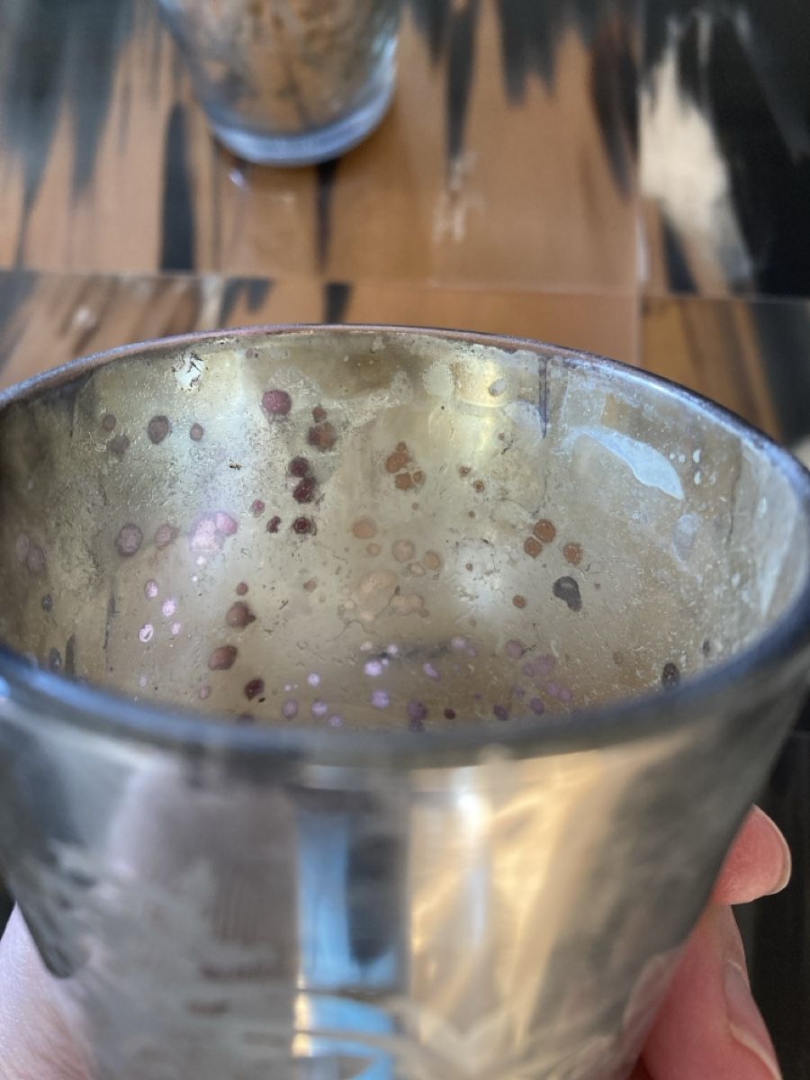 Bicchieri: Zwei wunderbare Becher aus Bauern Silber mit Kerze – Usato da Zürich venduto da kostbares 3