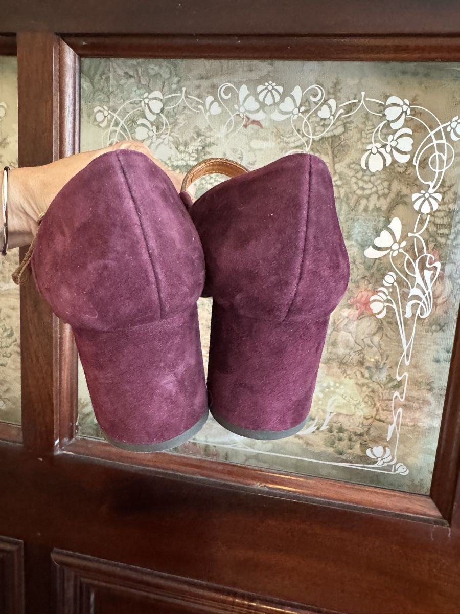 Chie Mihara Damenschuhe: Chie Mihara Pump Ballerina Leder Wildleder – Gebraucht aus Obfelden von cesarina10 4