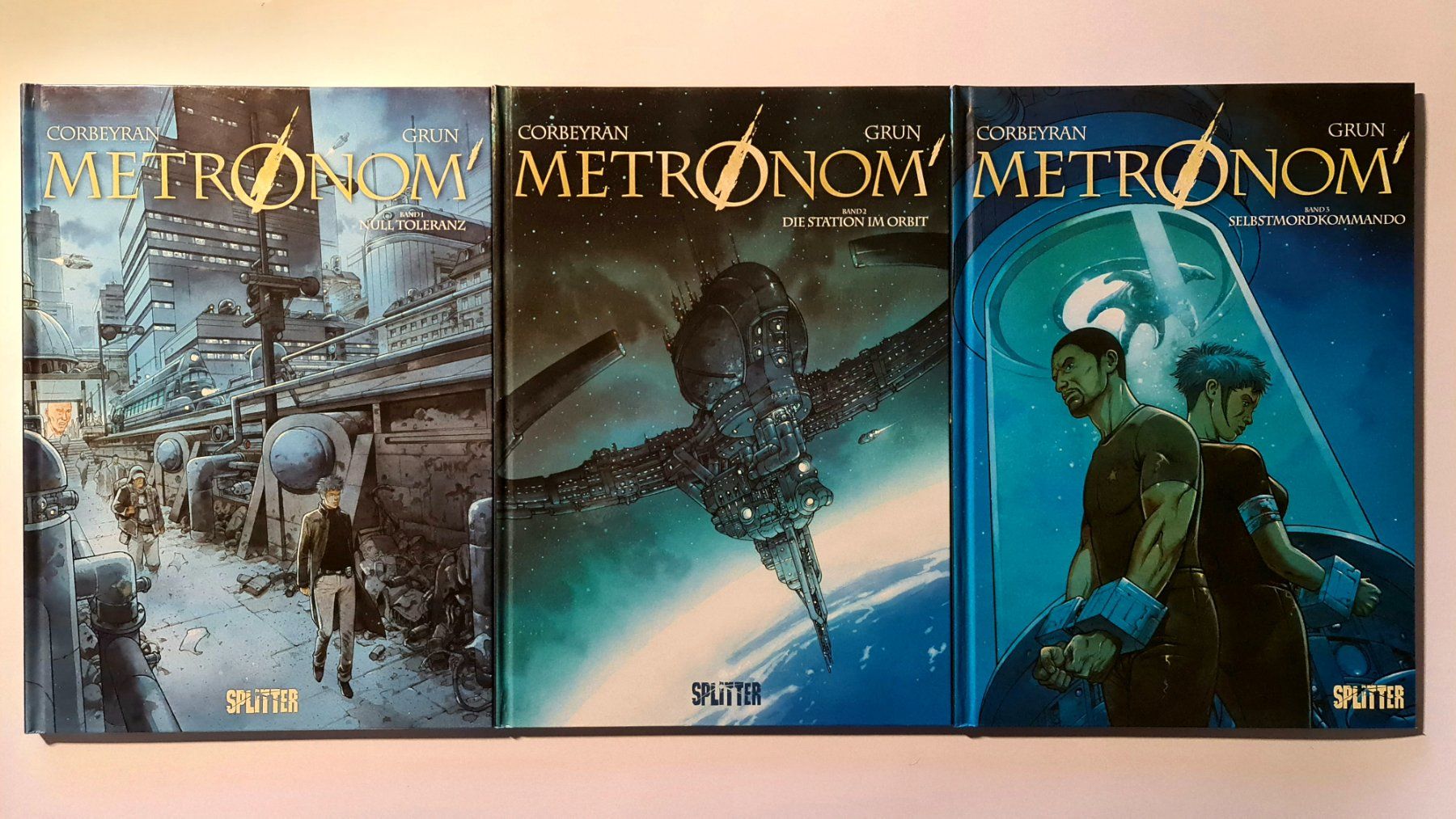 BD: Metronom Comic Bücher 1-5, Splitter Verlag – Neuf (Voir description) à Aesch BL par pri_fp8t 1