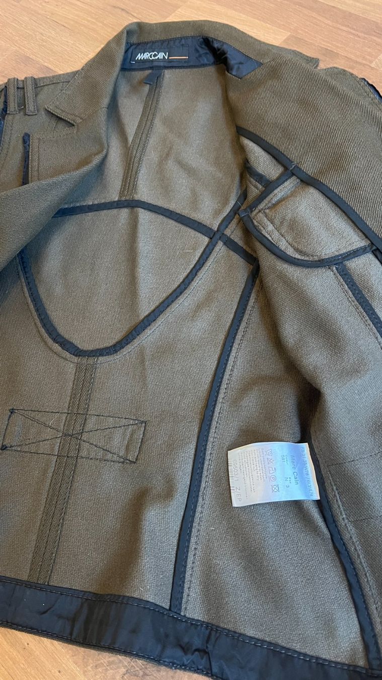 Marc Cain Giacche: Marc Cain Damenblazer grün Gr. 38 – Usato da Hondrich venduto da Greppen37 4
