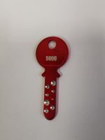 KABA 8 - 5000er Schlüssel in rot - 16.90.-