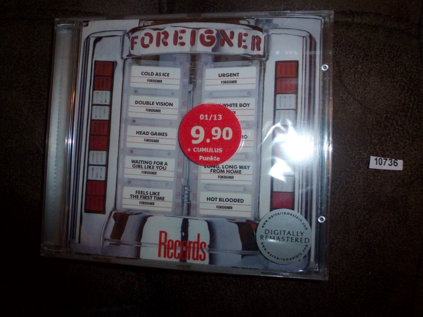 CD: Foreigner - Records CD NEU – Nuovo e nell'imballaggio originale da Olten venduto da Disc-Ausverkauf
