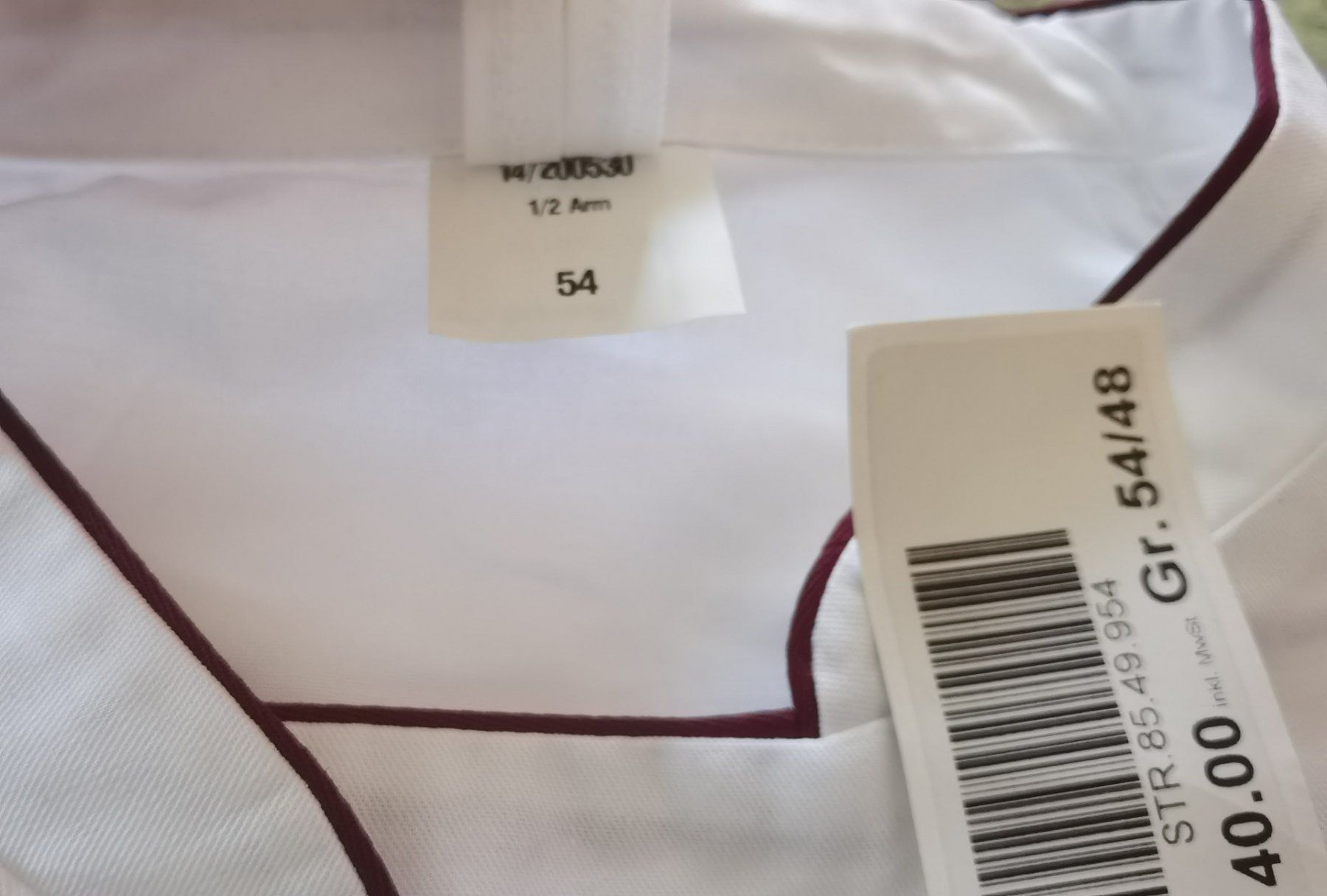 Camicette: Kochjacke Gr. 54 NEU – Nuovo (secondo la descrizione) da Uerkheim venduto da Kaufoption 2