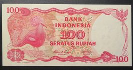 Banknote Indonesien 100 Rupiah 1984 (II)