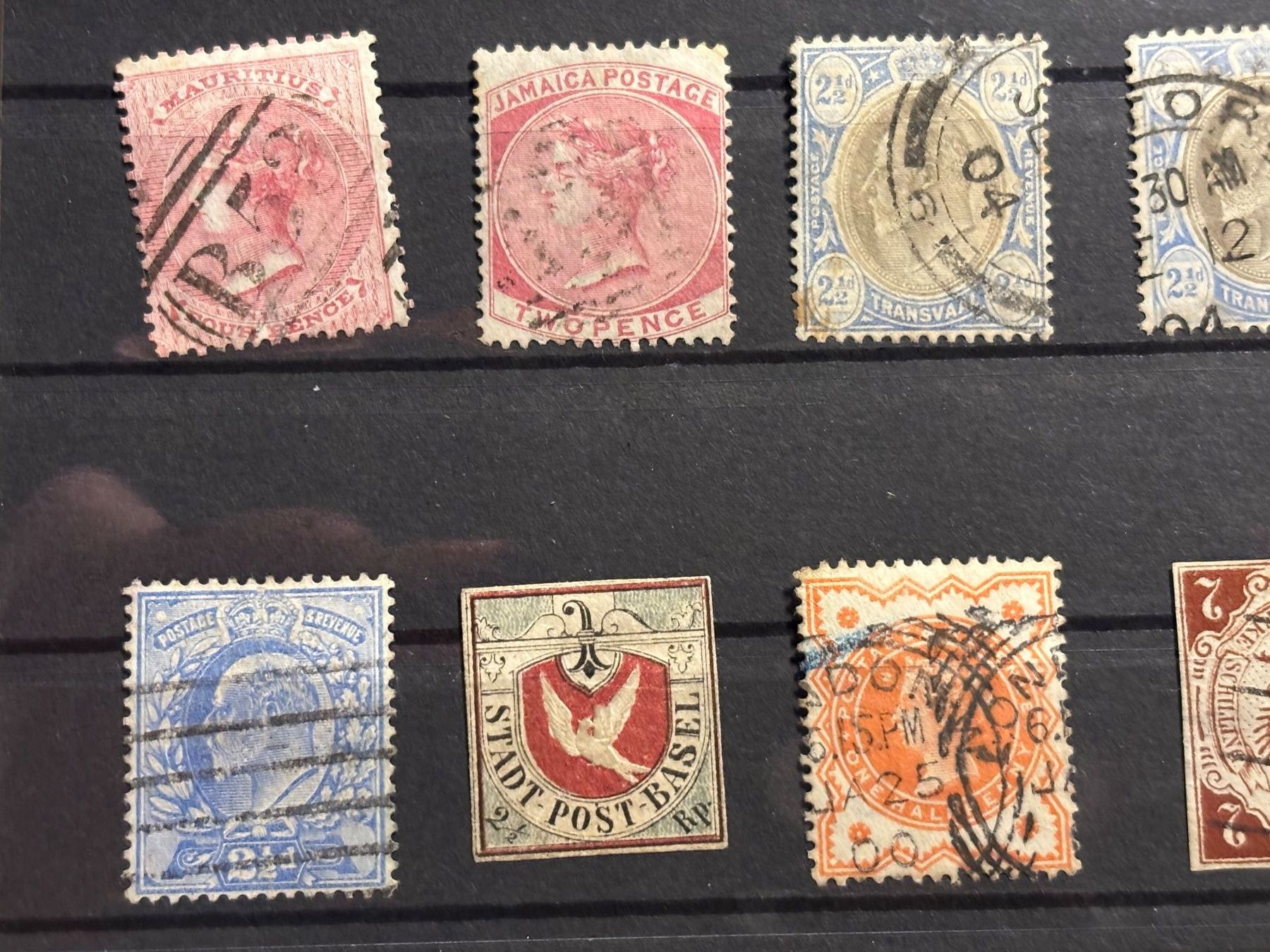 Alle Briefmarken: Briefmarkenlot (alt) – Gebraucht aus Kriens von Schweinsforelle 6