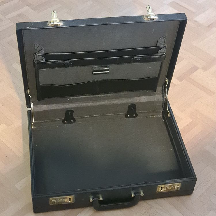 2 Stück Die Aktentasche Zahlenschlösser Gepäckkoffer-Haspen