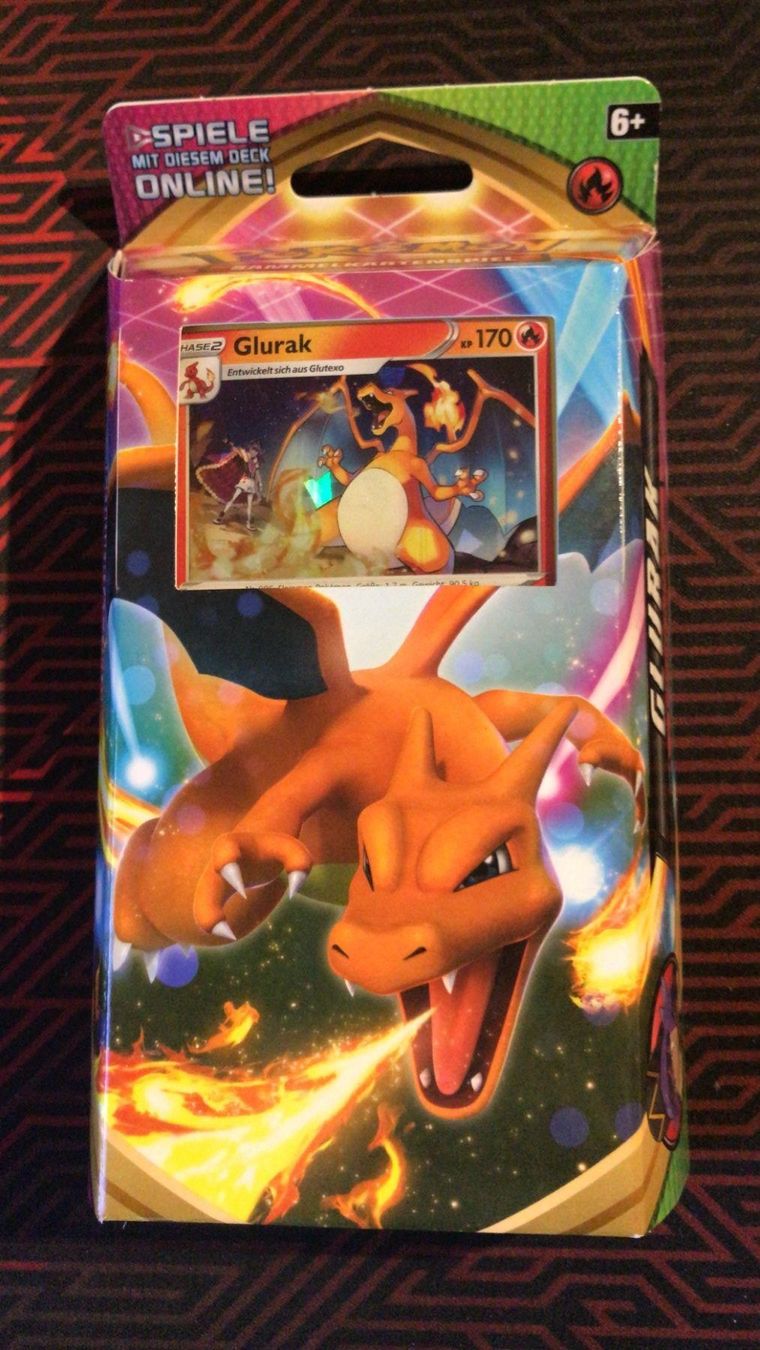 Carte collezionabili: Glurak Theme Deck Deutsch – Nuovo e nell'imballaggio originale da Münchenbuchsee venduto da DerKartensammler