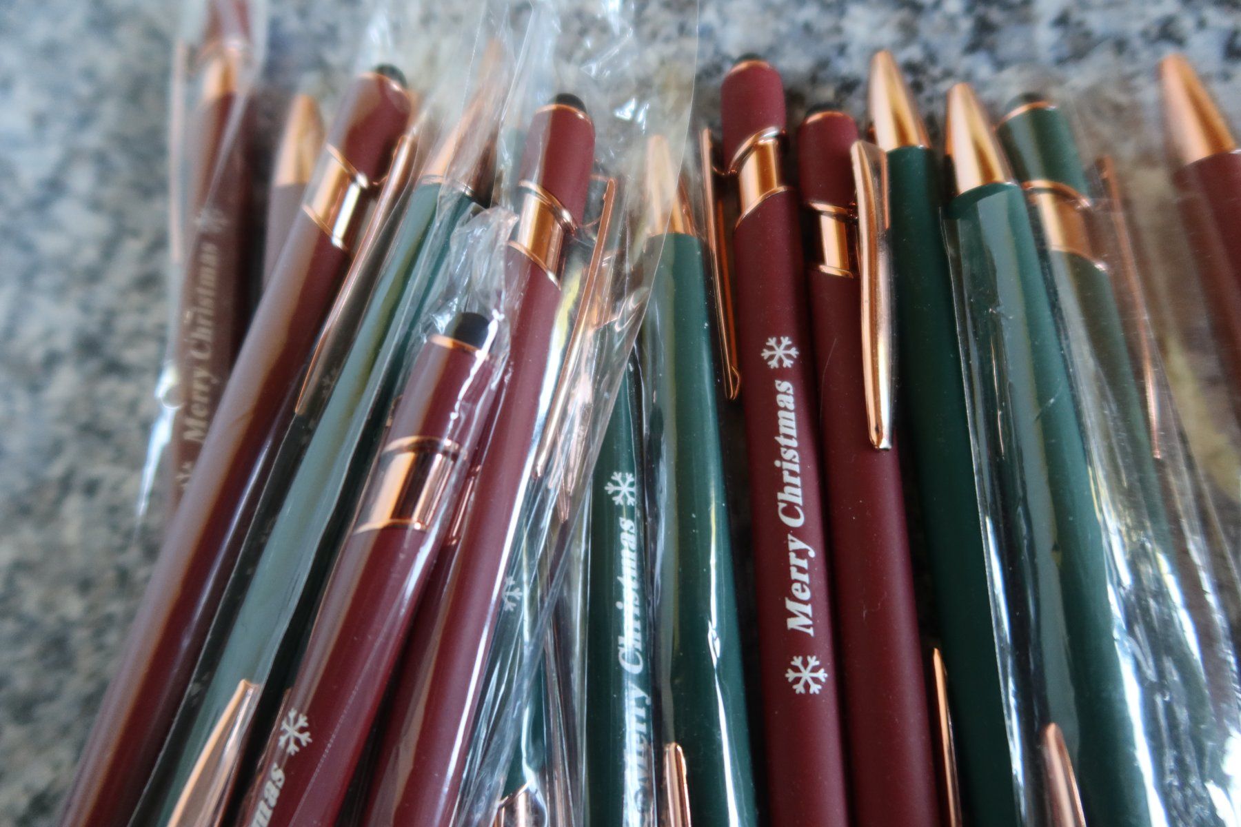 Tutte le decorazioni: 16 Weihnachtskugelschreiber – Nuovo e nell'imballaggio originale da Täuffelen venduto da Cindybussy 1