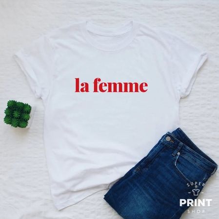 "La Femme" T-Shirt, neu, Grösse M!