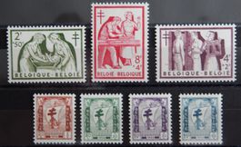 Belgien Kat. 1047-1053 * 1956