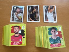 Panini WM 2026 (300 + Karten, wenige doppelt, alle NEU)