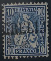 CH - Sitz. Helvetia - Zst Nr. 31 - Stabstempel Grellingen