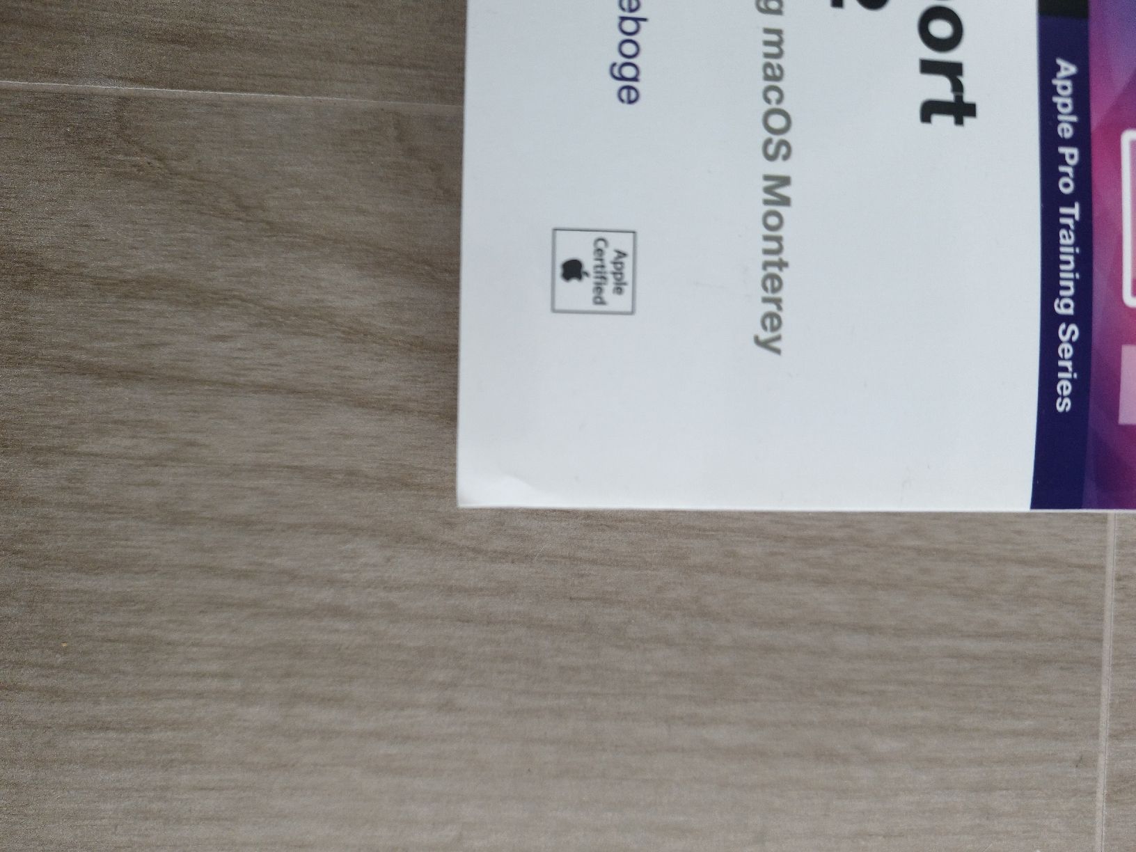 Libri: Apple Pro Training – macOS Support Essentials 12 – Monterey – Nuovo (secondo la descrizione) da Uetliburg SG venduto da mar_957n 1