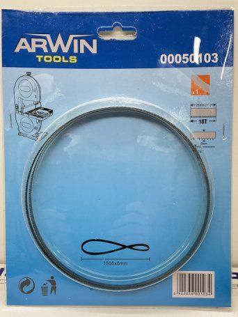 Seghe: Arwin Bandsägeblatt 1505x 6mm Lp.25.50Fr. pro stk. – Nuovo e nell'imballaggio originale da Kehrsatz venduto da lar_fsw9 2