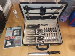 Rosenbaum Messer-Set im Koffer