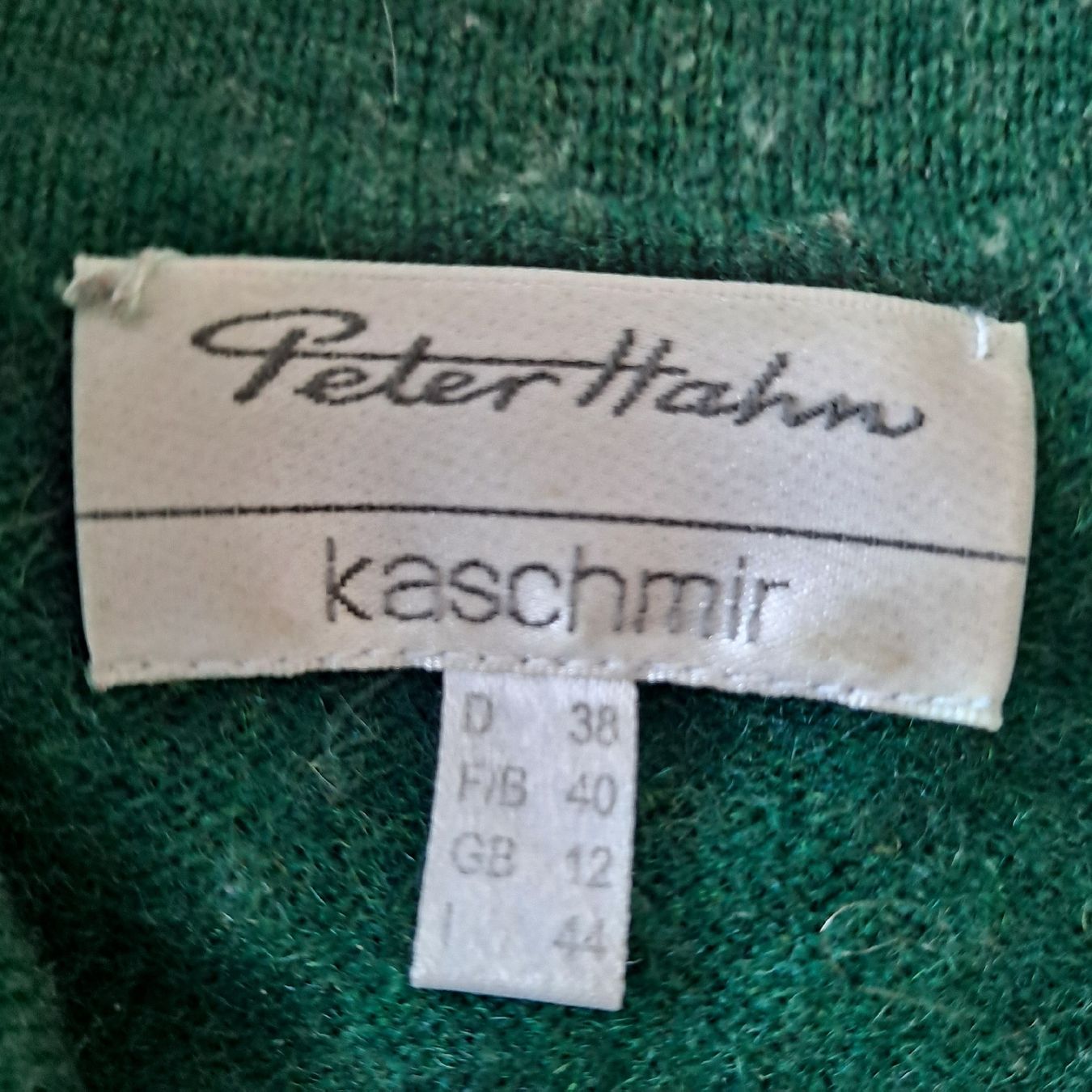 Peter Hahn Maglioni & Felpe: Peter Hahn Pullover 100% Kaschmir Gr. 38 – Usato da Liestal venduto da Mas-Y-Mas 2