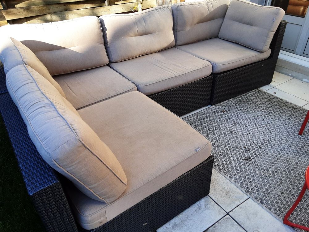Lounge (Rattan) mit HartmannKissen Kaufen auf Ricardo