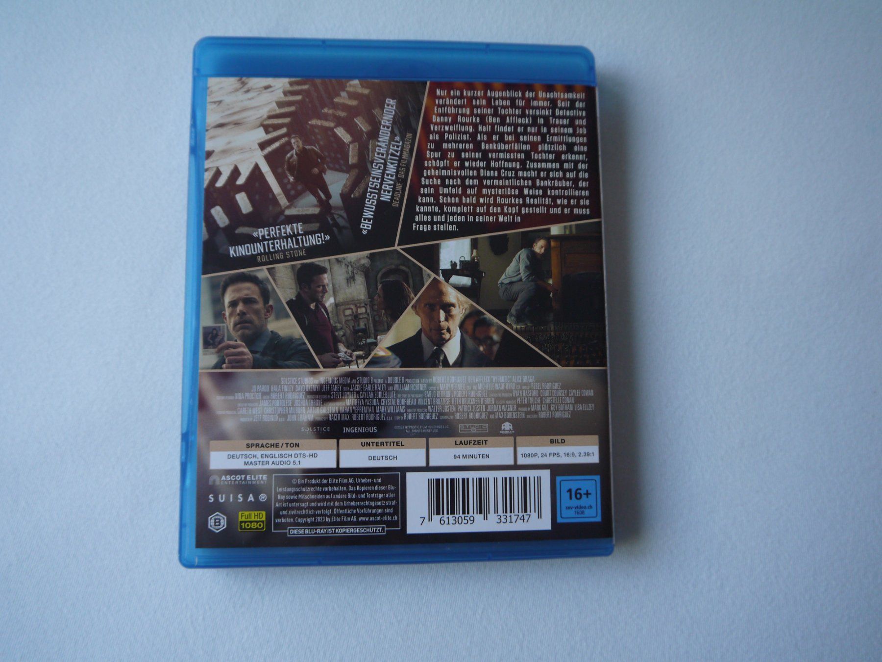 Tutti i DVDs: HYPNOTIC(2023) - Ben Affleck – Usato da Hagendorn venduto da Blaf 1