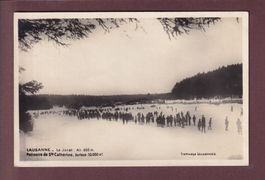 LAUSANNE - Le Jorat - Patinoire de Ste Catherine - 1927