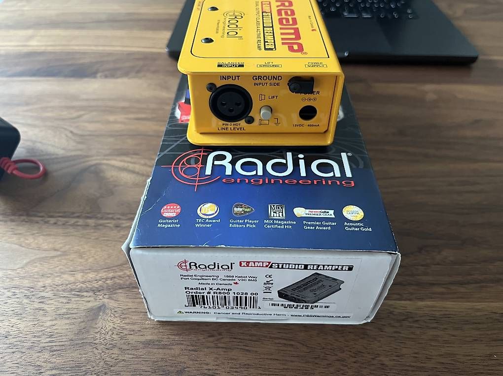 Amplificatori: Radial X-Amp Reamp Box - comme neuf – Usato da Genève venduto da lorisssss 4