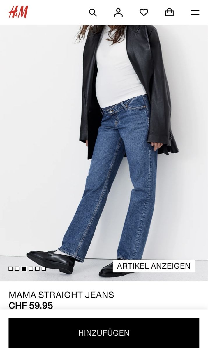 Jeans: H&M Mama maternity/pregnancy jeans – Usato da Zürich venduto da The_Renew_Project 6